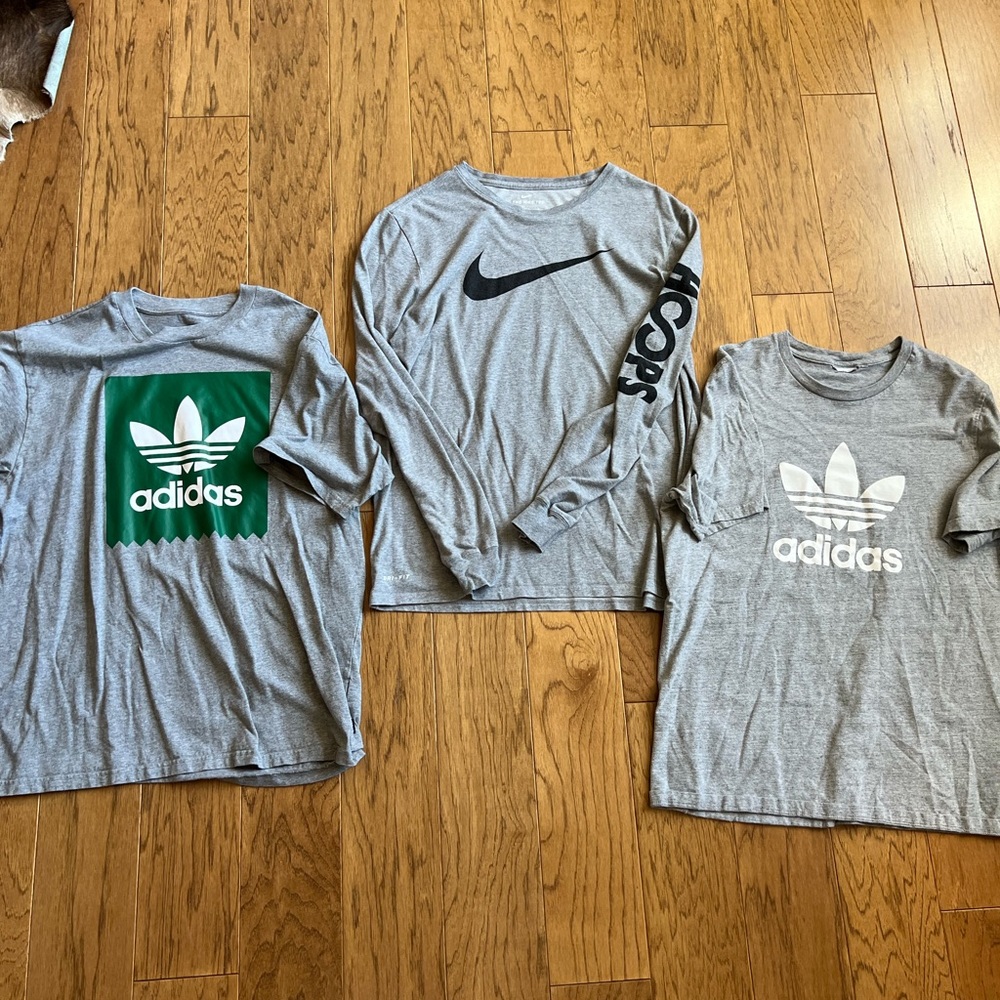 Adidas bundle 3 tshirts